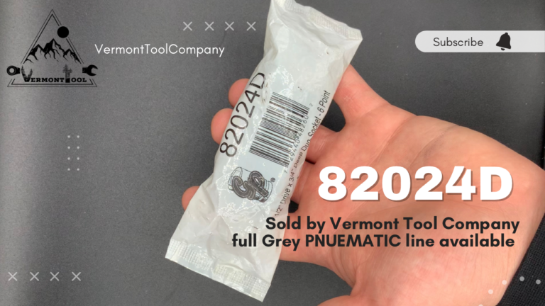82024D | 1/2" Drive x 3/4" Deep Length Duo-Socket - Grey Pneumatic