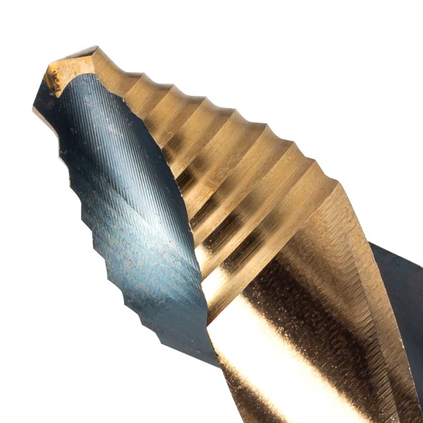 steel vision stepped drill bit